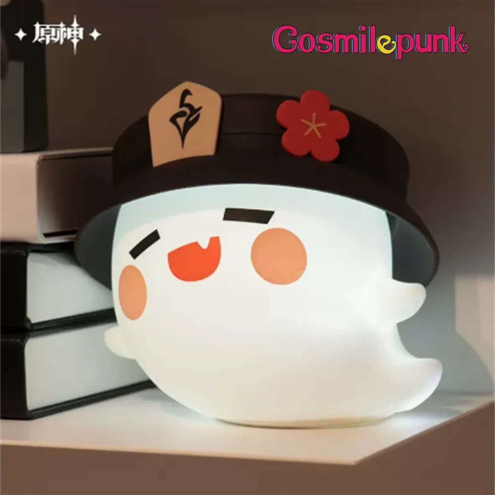 

miHoYo Official Game Genshin Impact Hutao Ghost Silicone Night Light Home Decoration Cute Cosplay Props