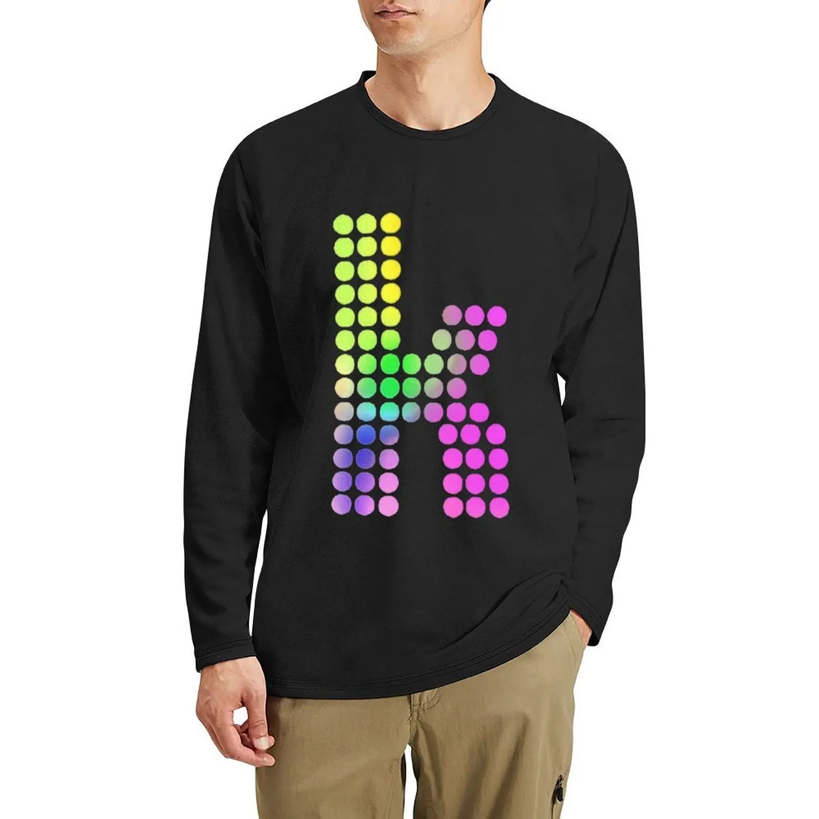 

THE K Long T-Shirt t shirt man boys white t shirts man clothes graphic t shirts men shirt