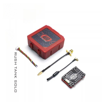 RUSHFPV RUSH TANK SOLO VTX 5.8G  Video Transmitter with CNC Shell  1.6W Adjustable 2-6S Microphone for FPV Long Range Drones