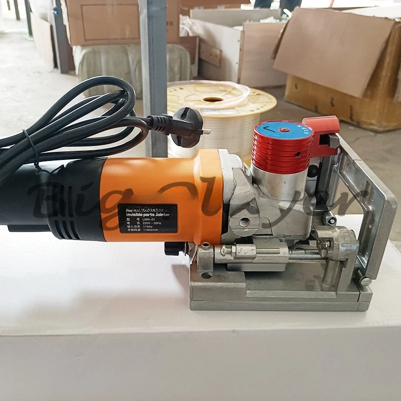 Handheld Wood Drilling Ramino Grooving Machine Woodworking Invisible Connector Mortise Bonding Machine