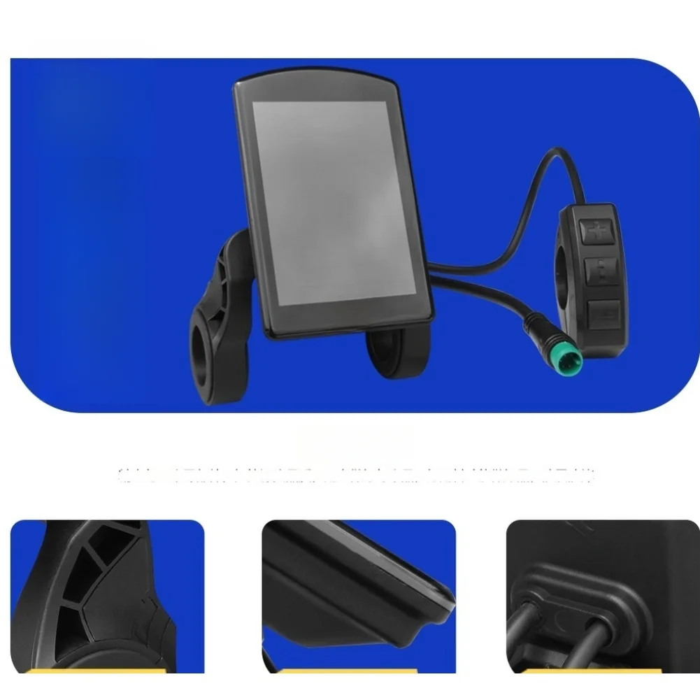 Brushless 17A E-Bike Controller Featuring S100 Color Display and Precision Circuit Design for Long-Term Stability