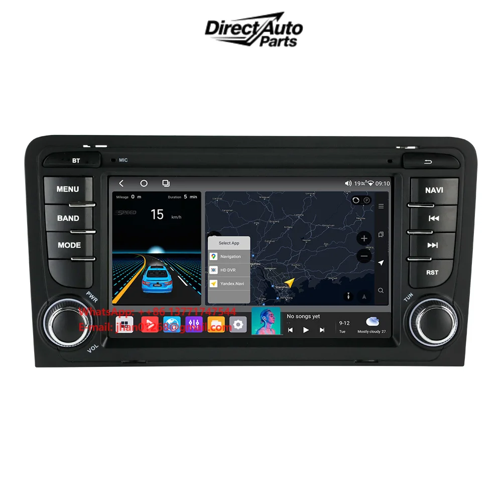 MEKEDE EU Stock French Warehouse Newest Android System Car Navigation for A3 with Car Play Android AUTO