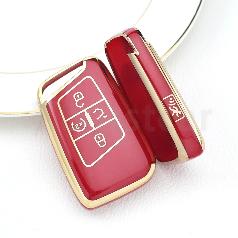 5 Buttons TPU Car Remote Key Case Cover Shell Fob For VW Volkswagen Passat B8 Magotan For Skoda Kodiaq Superb A7 Smart Keyless