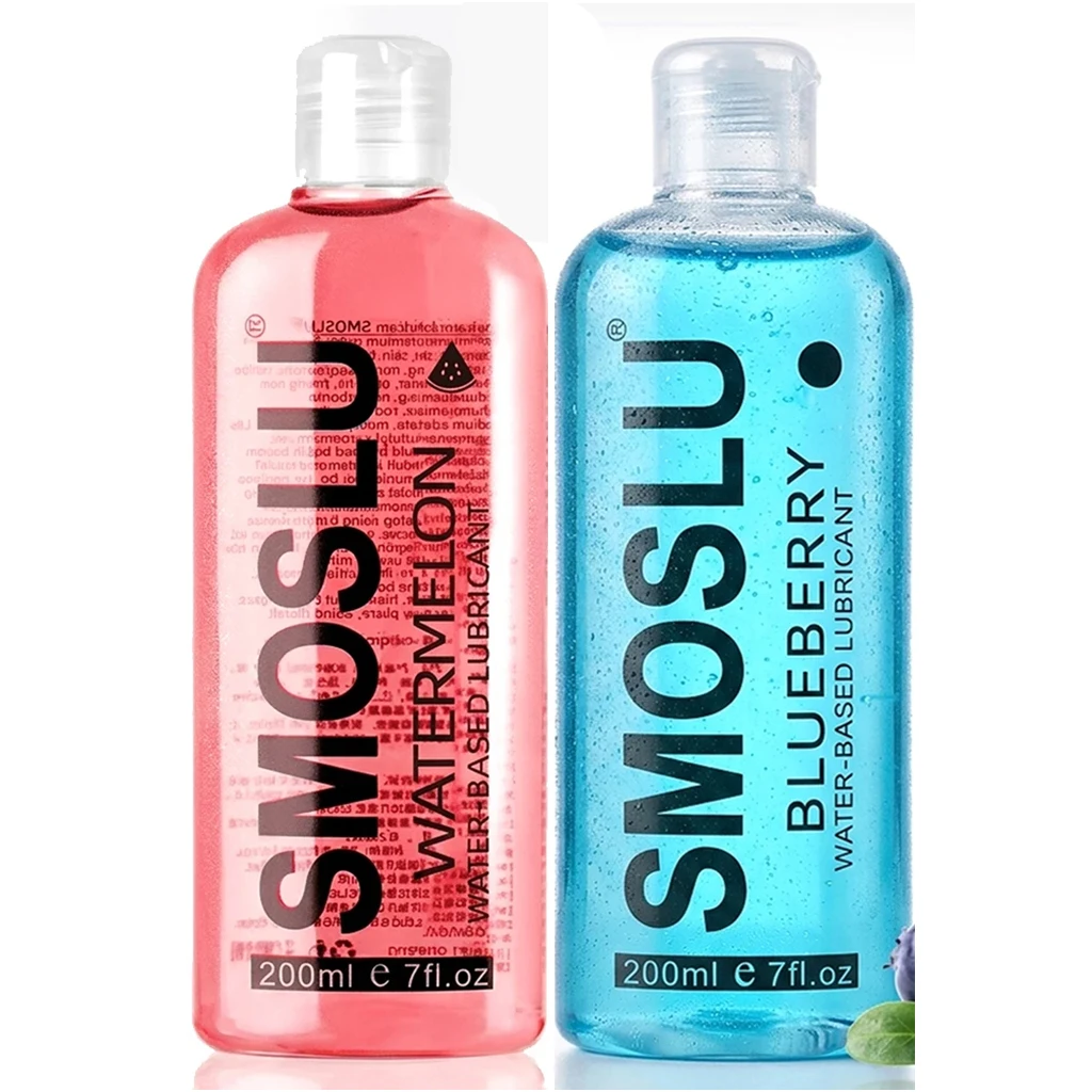 200ml Strawberry Lubricant Water Based Personal Gel for Men Women Intimate Massage Non-Greasy Easy Clean Soft Touch