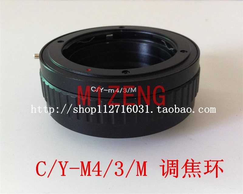 cy-M43 Macro Focusing Helicoid Adapter for Contax Yashica CY Lens to panasonic M43 em1 em5 em10 gh4 gh5 gf8 GF3 E-P1 EPL7 camera