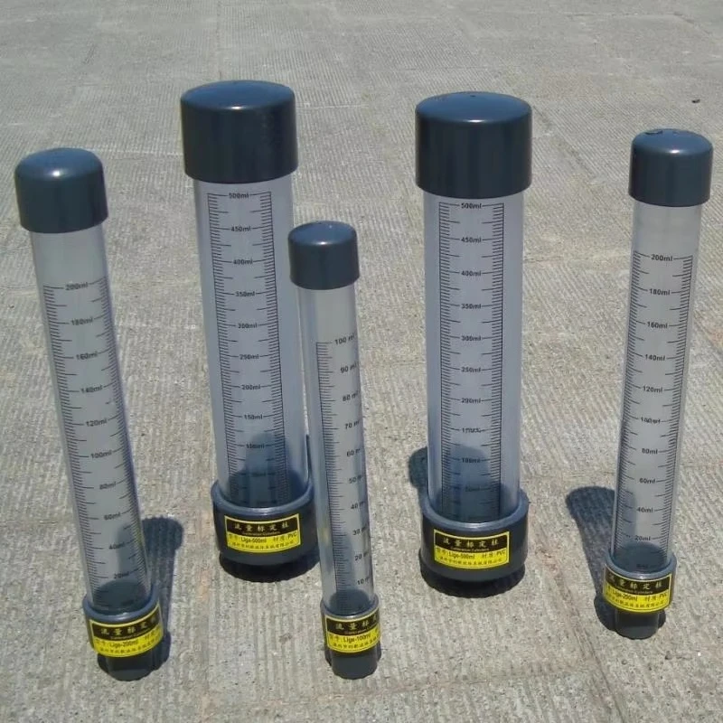 Metering Pump Dosing Calibration Column, 100/200ML Transparent PVC Calibration Tube