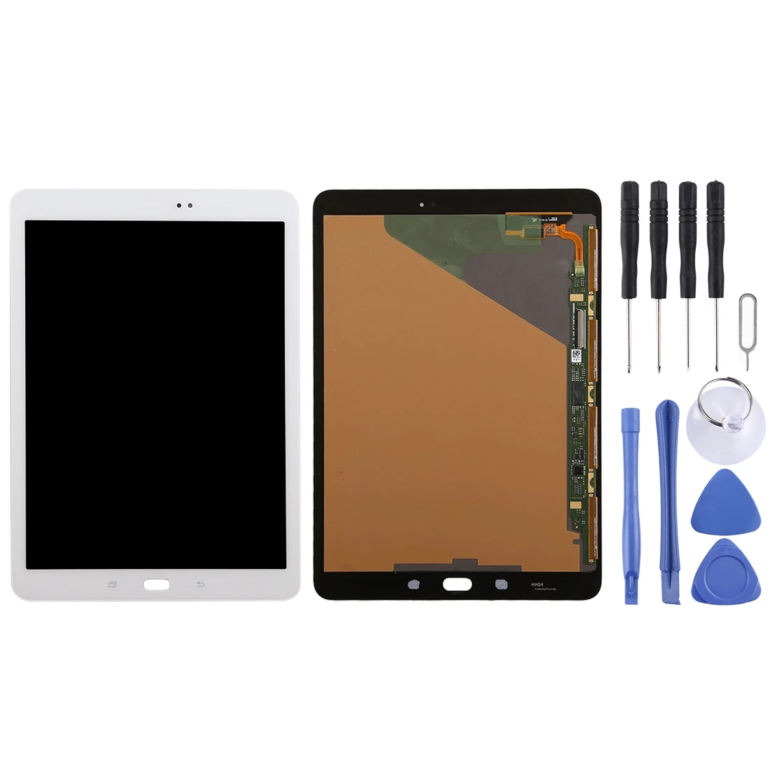 Super AMOLED LCD Screen for Galaxy Tab S2 9.7 / T815 / T810 / T813 with Digitizer Full Assembly (White)
