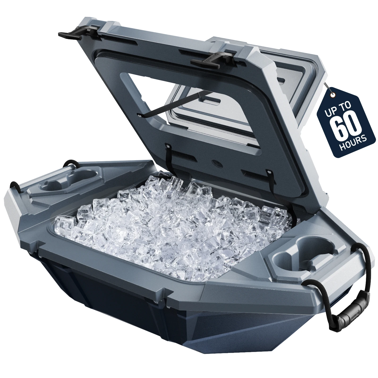 ROCKBROOK High Quality Modern Design PE Waterproof Cooler Box New Land Water Floating & Dry Storage Vessel New Design Ice Cooler
