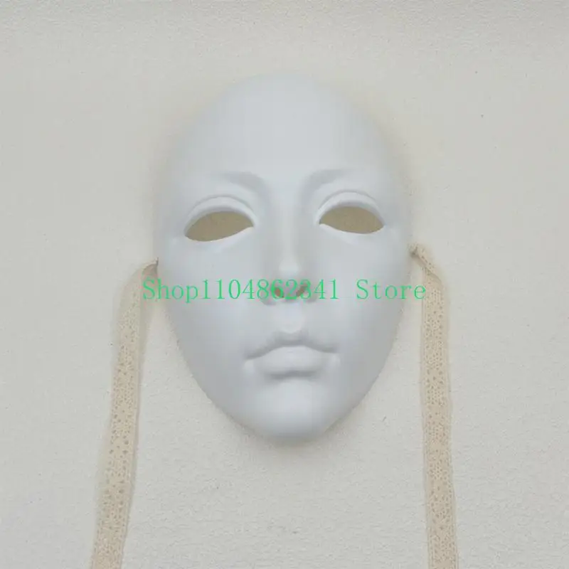 5asd Mask Paintable Full Face Mask Halloween Cosplay Mask For Women Men Cosplay Party Masquerade Decoration Mask