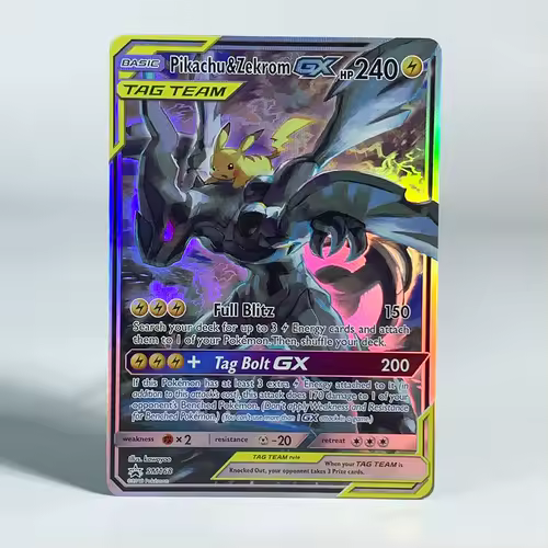Pokemon Ancient Mew Collection Card Mew Classic Limited Anime Cards Zekrom Reshiram Victini Holographic Proxy Card Gift Toys - Image 7