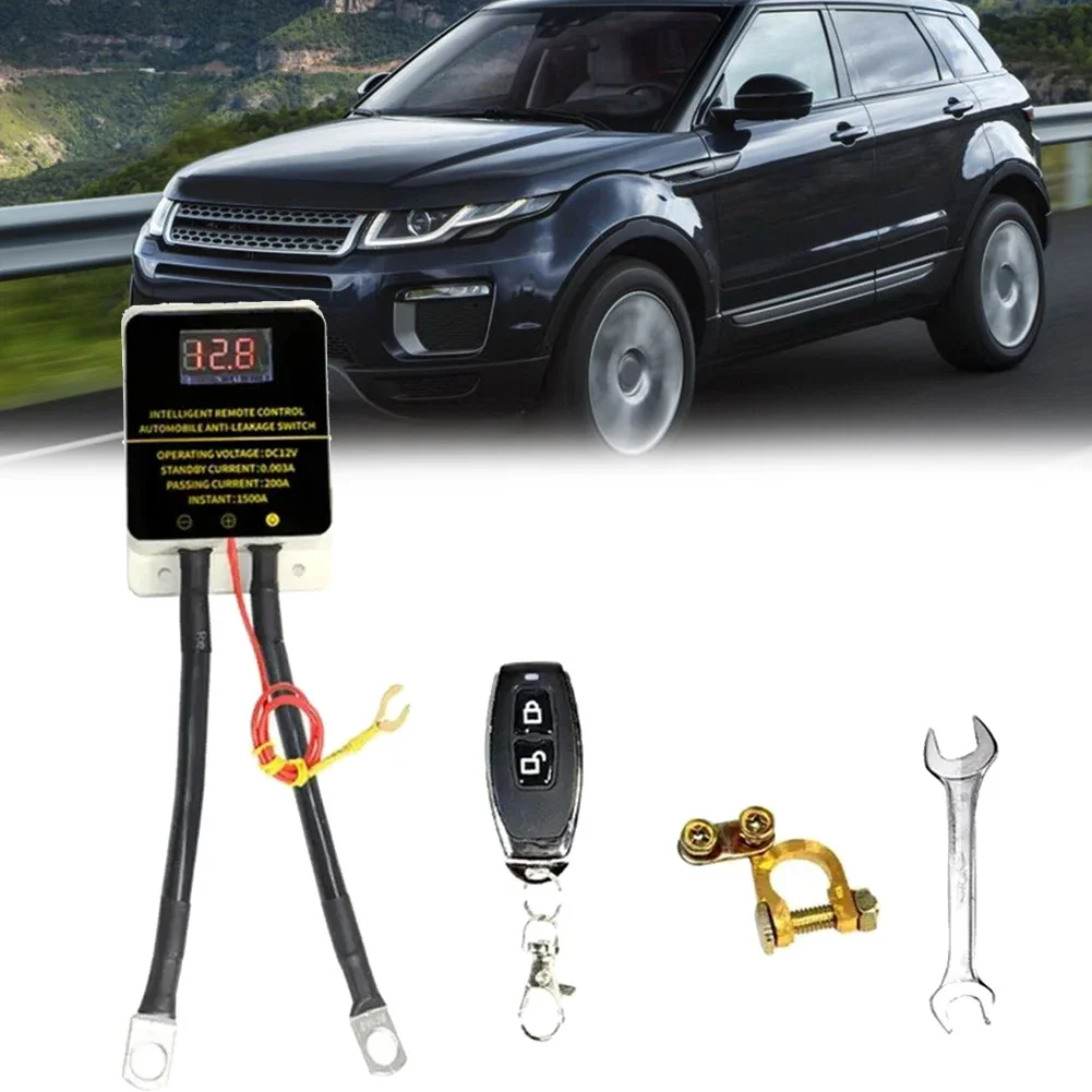 For 12V Cars 200A Battery Switch 12V Battery Switch Battery Management Efficient Power Isolation High-Quality Materials