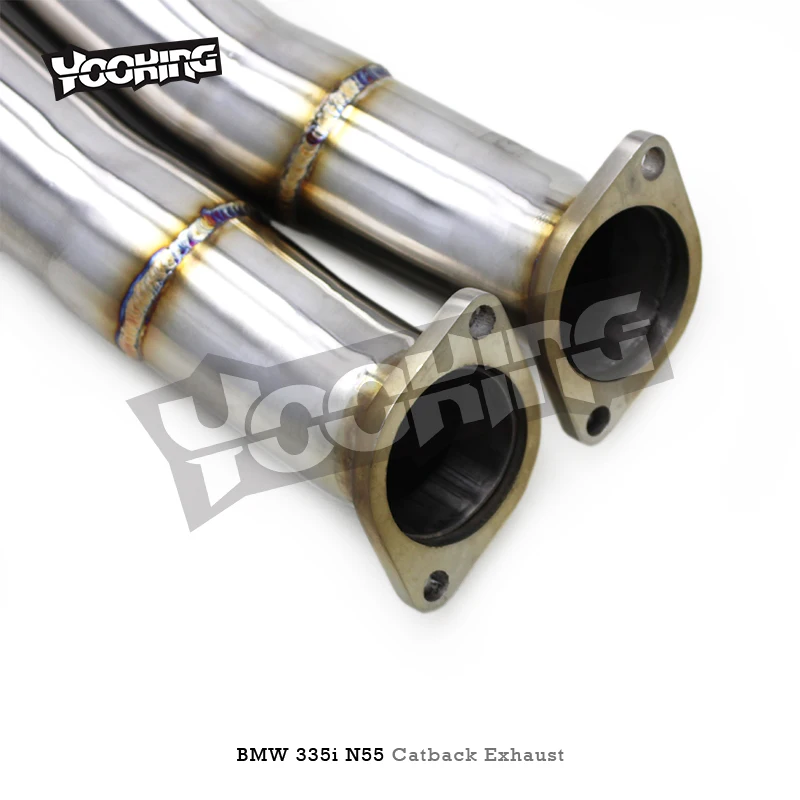 Custom Catback Exhaust For BMW 335/335i E90/E92/E93 N55 3.0T 2009-2013 Stainless Steel Pipe Muffler Exhaust System With Control
