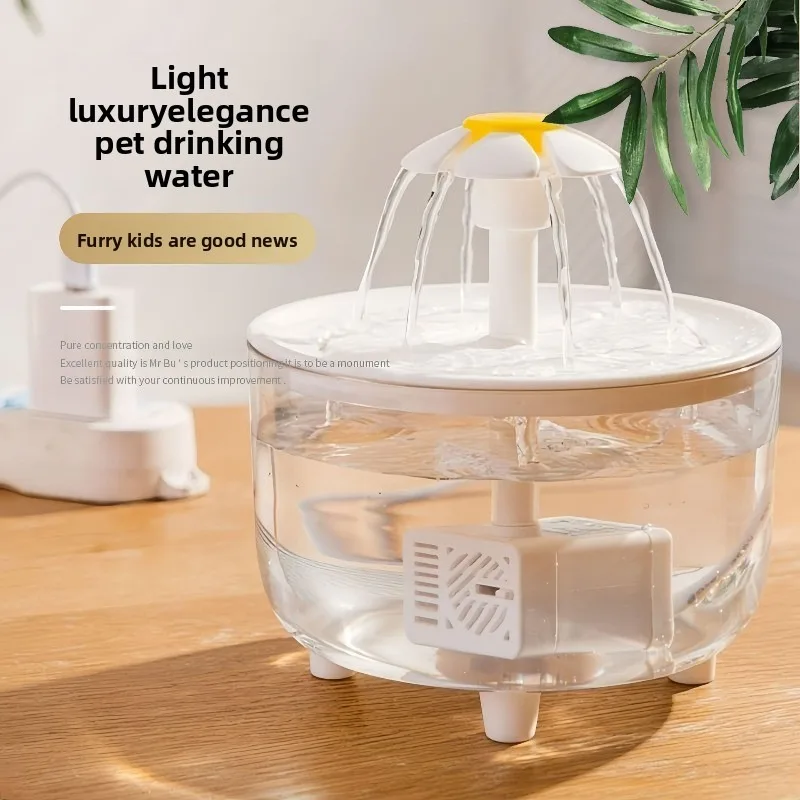 Fuente de agua flore