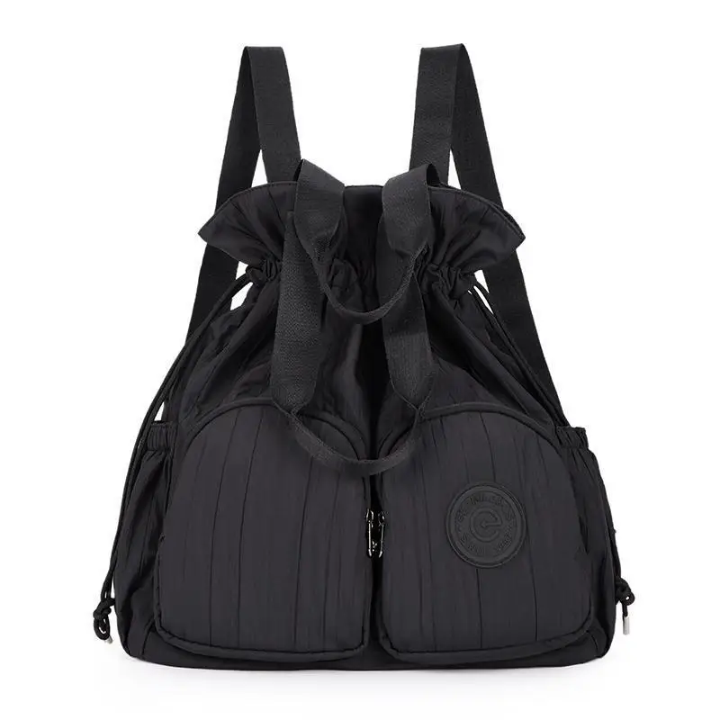 Creative Fashion Niche Design Backpack For Women Casual Personality Travel Lightweight Drawstring Single Shoulder Bags On Sale