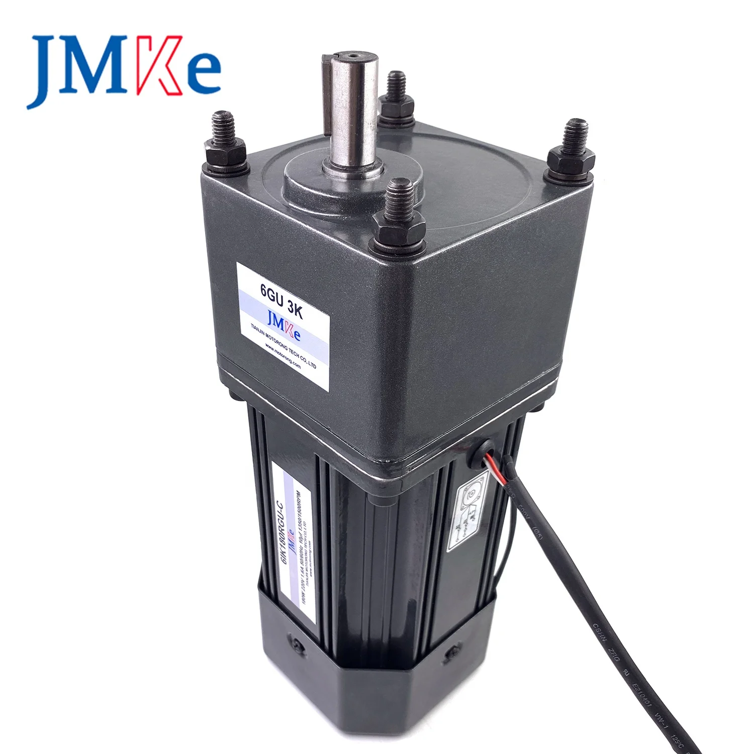 JMKE 220V 380V AC Single Phase Gear Motor 180W 3 phase gear motor