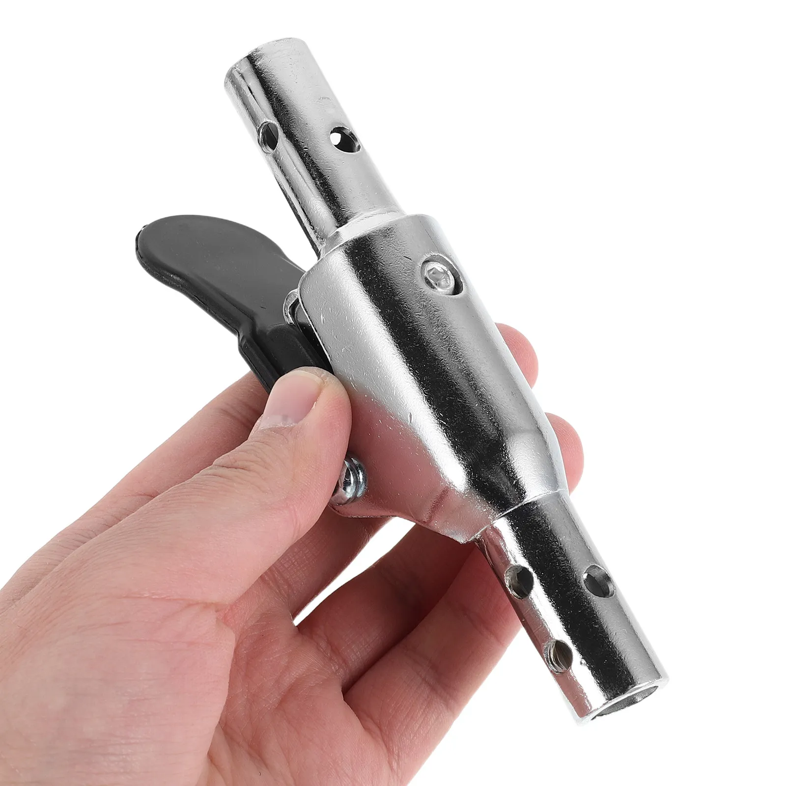 Folding Wheelchair Backrest Adjustment Mechanism – Iron Hardware for One-Hand Operation, Easy Replacement