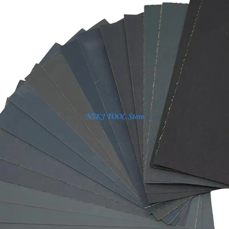L8RC Various Grits Sandpaper with Uniform Particles for Dry Wet Grinding Polishing