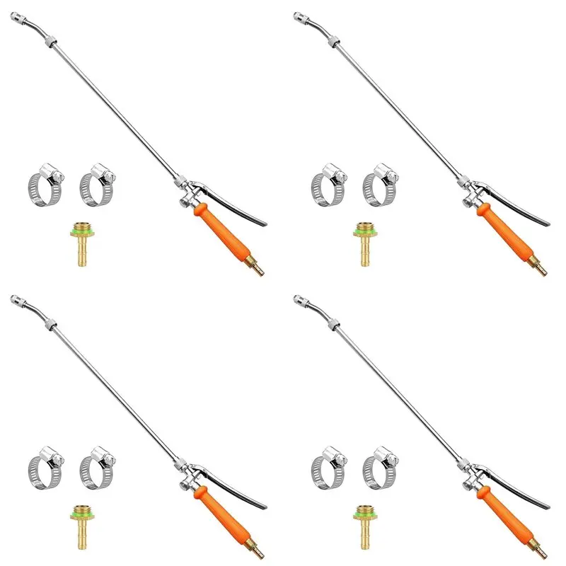 abxf-4x-lance-de-pulverisation-en-acier-inoxydable-remplacement-de-lance-de-pulverisation-en-laiton-1-4-et-3-8-lance-de-pulverisation-de-29-pouces-valve-d'arret