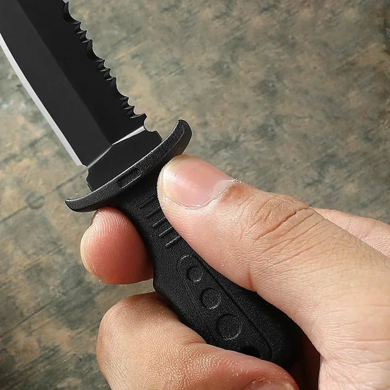 high-quality Portable Mini Tactical Knife Necklace Multipurpose Stainless Steel Cutting Knives Outdoor Camping Tools image 4