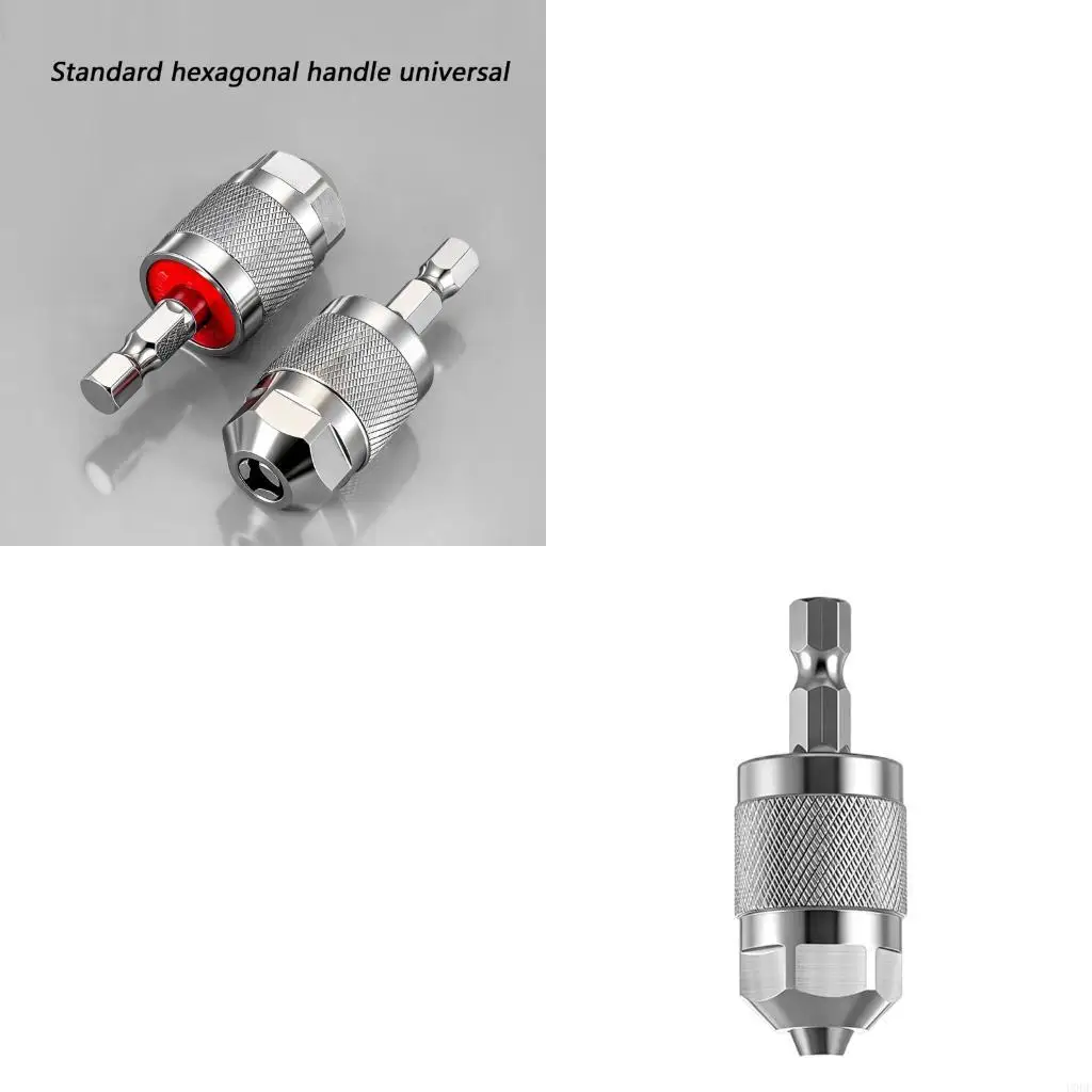 

Быстроустанавливаемый трехкулачковый патрон с шестигранным хвостовиком для пневматических дрелей с электроинструментом