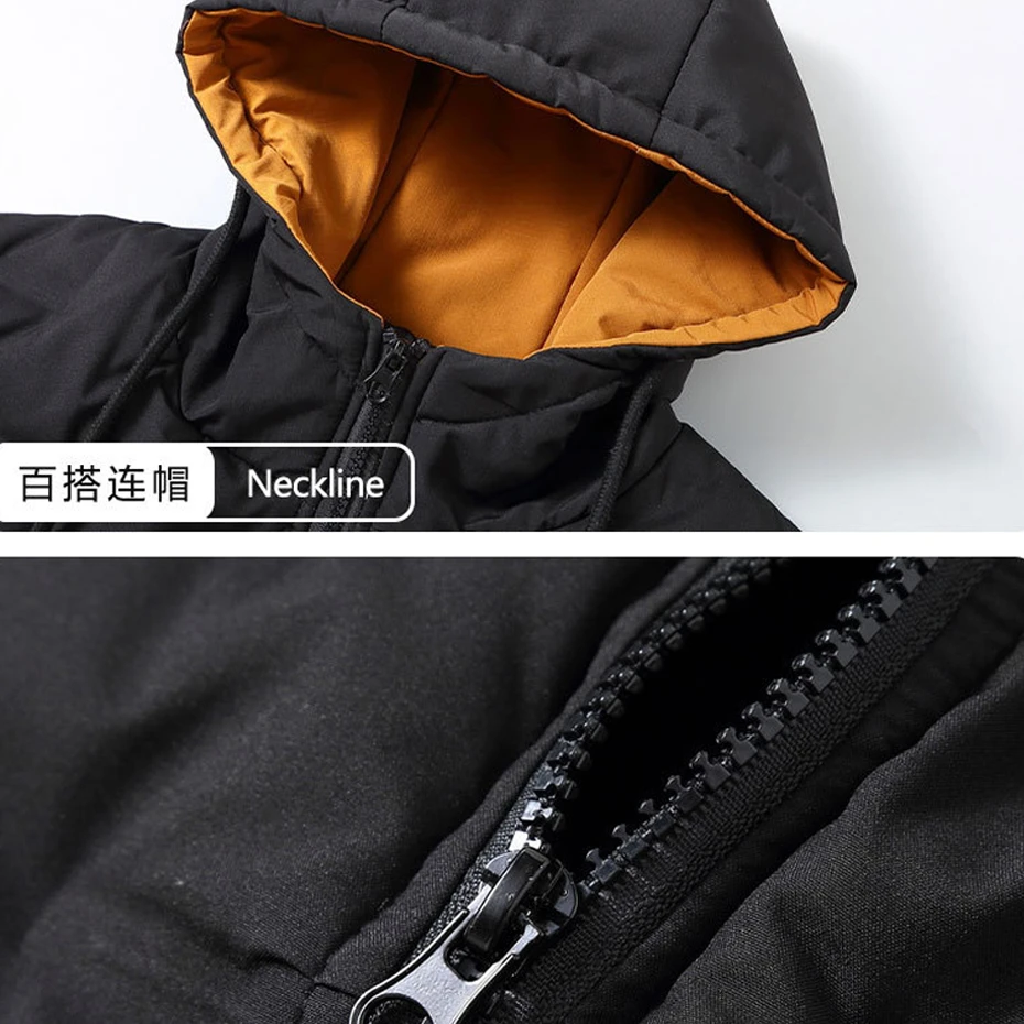 Down Jacket Men Winter Warm Thick Jackets Plus Size 10XL 11XL Men\'s Puffer Jacket Fashion Casual Winter Coat Big Size 10XL 11XL