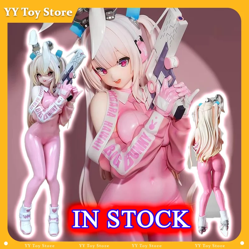 

In Stock Superbunny Anime Action Figure Pink Beau Model Premium Edition Cuter Case Ornament Statue Collection PVC Model Toy Gift