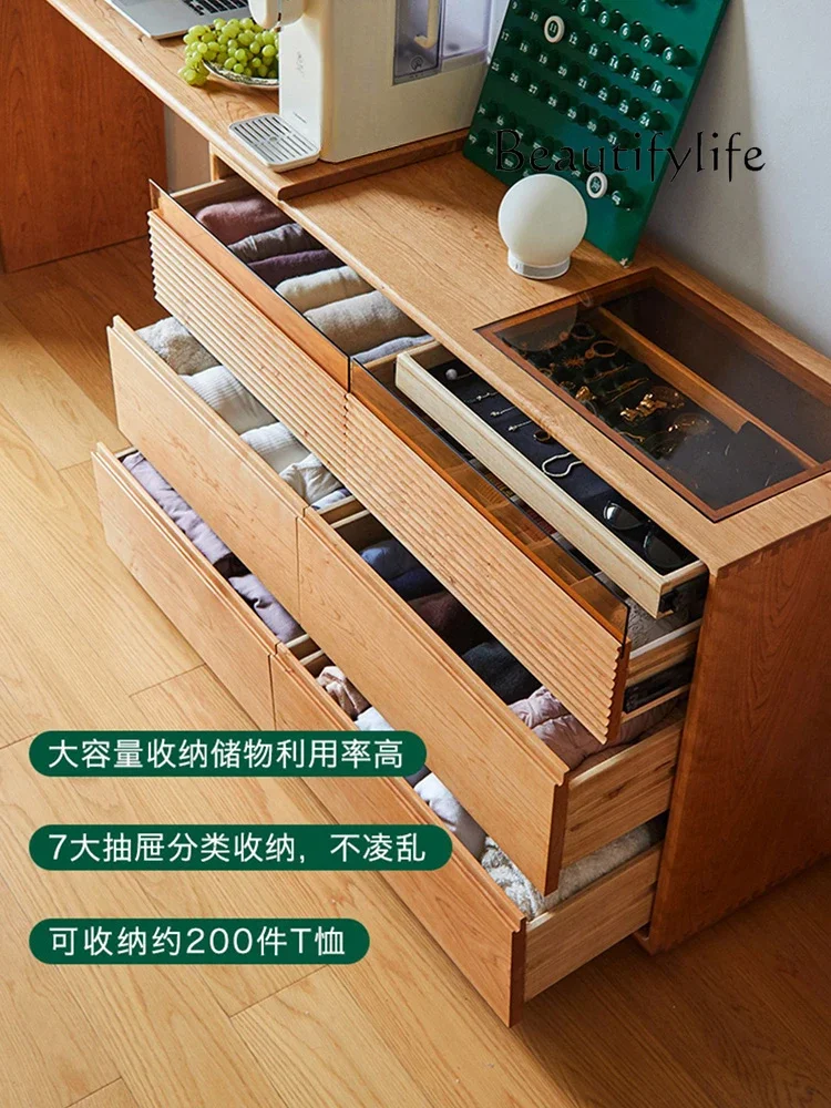 Commode rétractable de Style japonais, armoire de rangement d'angle intégrée