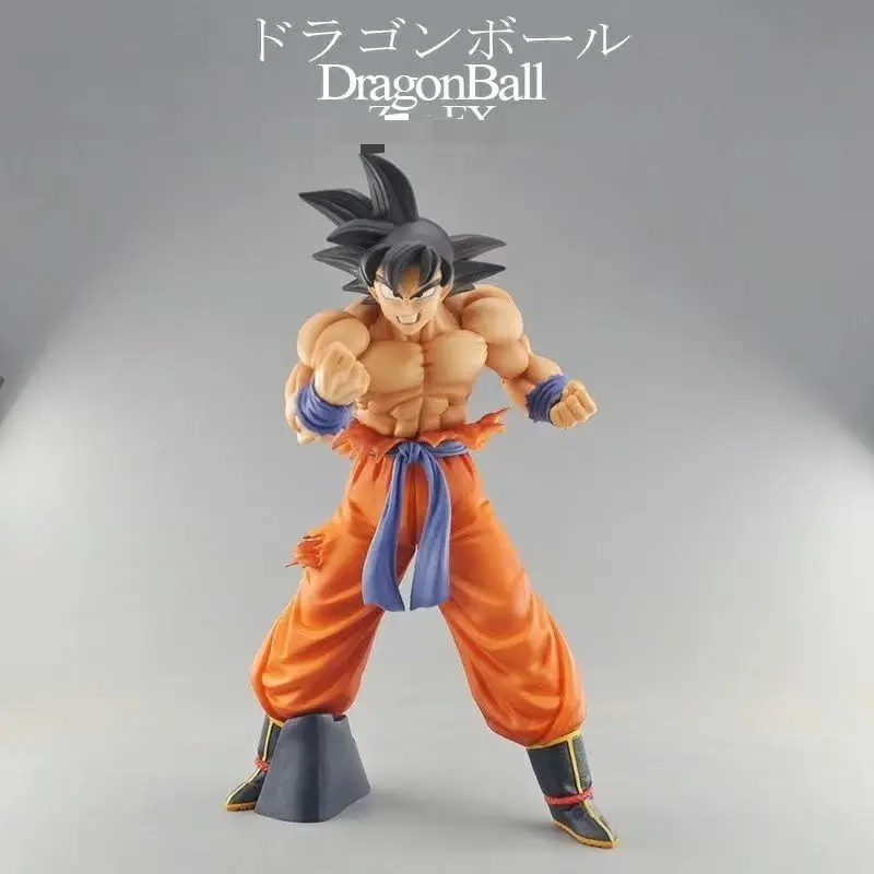 Bandai Dragon Ball MATCH MAKERS King Fist Black Hair Sun Wukong Badak Super Three Model Ornamental Gift Collectible Toys