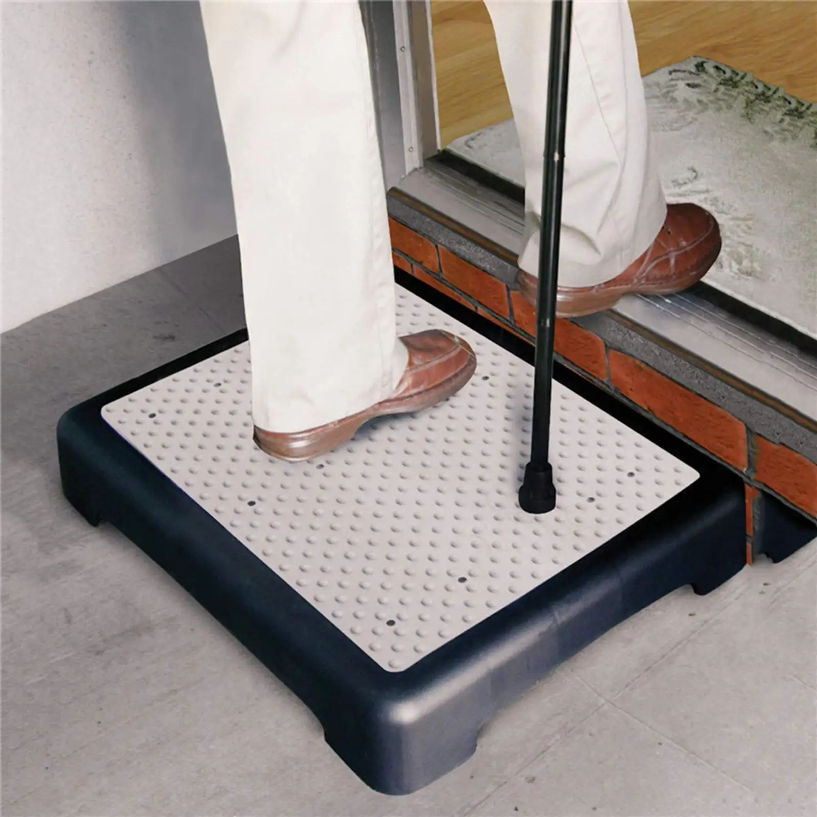 Step Stool Mobility Safety Tread Step Riser for Bed Indoor and Outdoor Kitchen Disabled