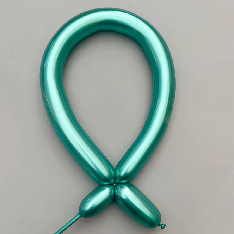 20/50/100pcs Magic Long Balloons DIY Latex Balloons Wedding Birthday Christmas Party Glossy Metal Inflatable Balloon Decorations