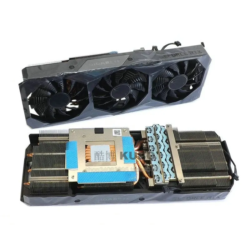 

Новый оригинальный кулер радиатора для видеокарты Gigabyte RTX2080 RTX2070, 6 Трубок