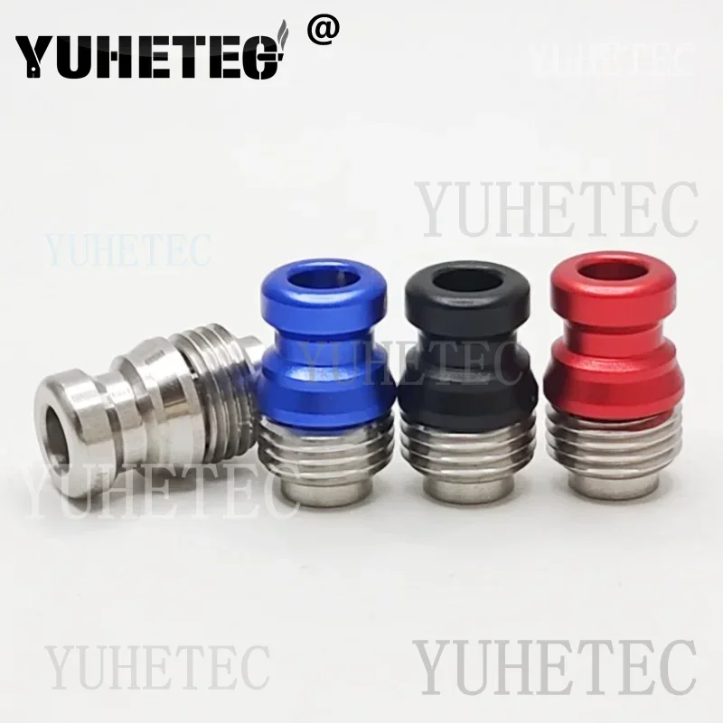 1 قطعة BB صندوق البليت مهمة الألومنيوم بالتنقيط تلميح متعدد الألوان اللون متغير مدخل المنقط القش المشترك #3