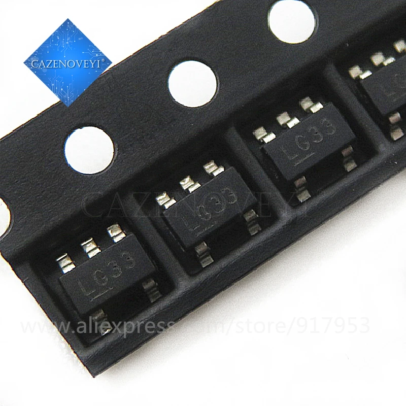

VANXV 10pcs/lot MIC5219-3.3BM5 MIC5219-3.3YM5 MIC5219-3.3 MIC5219 LG33 SOT-23-5 In Stock