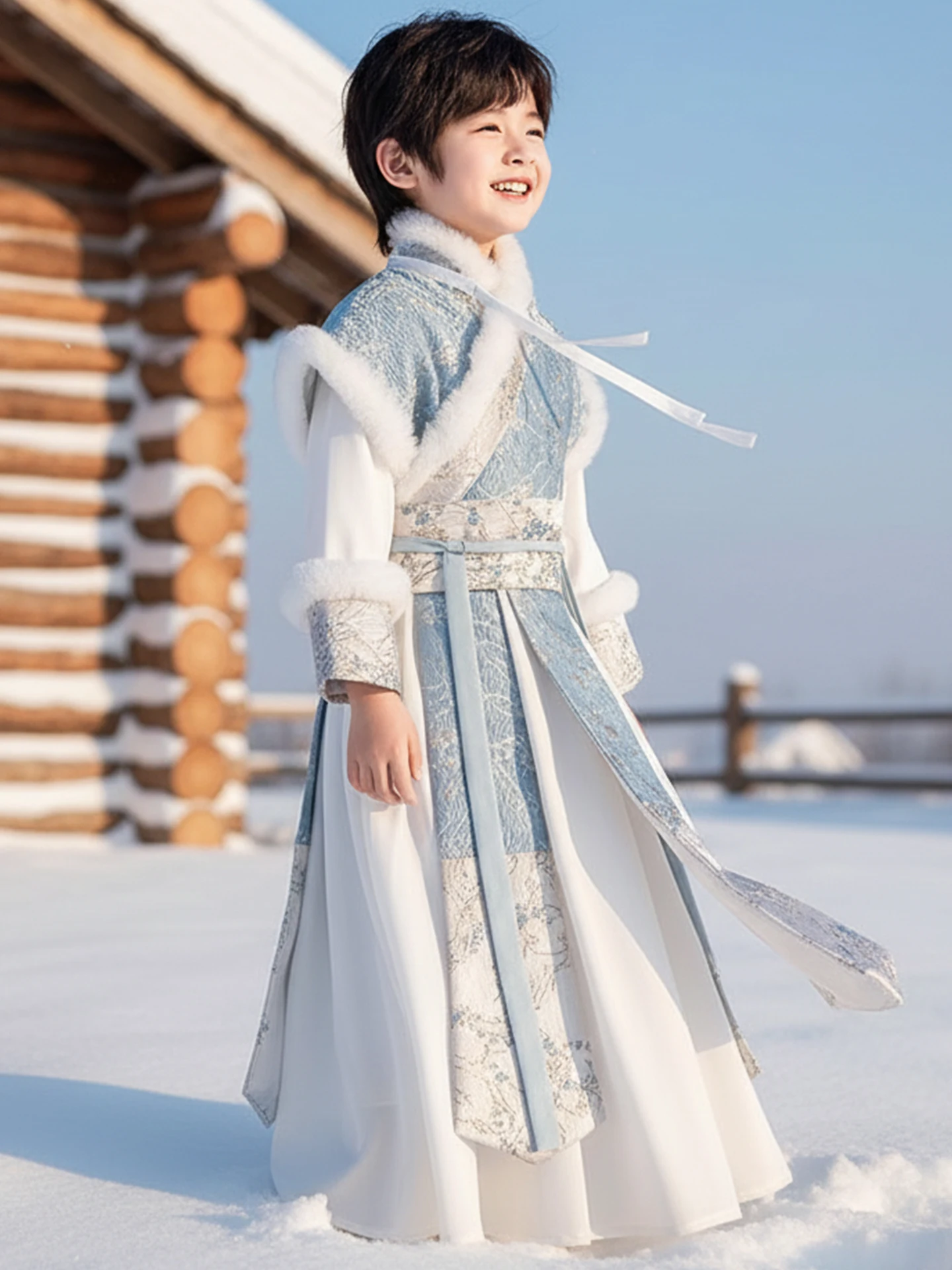 

Новинка 2026 года: Утепленный детский ханьфу – традиционная китайская одежда для Нового года, наряд для посещения родственников, в стиле династии Мин, для мальчиков.