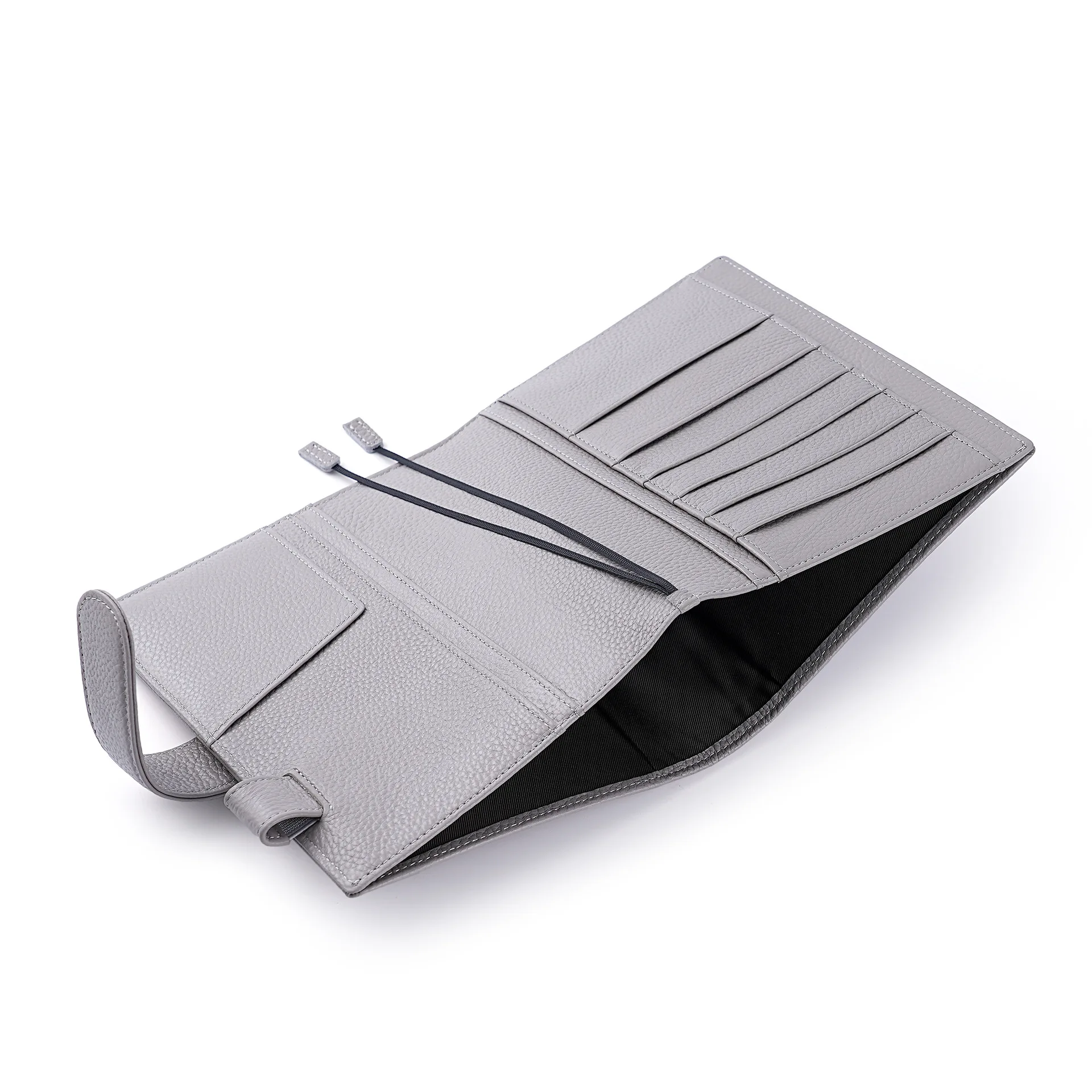 Genuine Leather Cover for B6 Notebooks-for holidays, business,  travel Planners,with Pen Loop, Card Slots and Back Pocket
