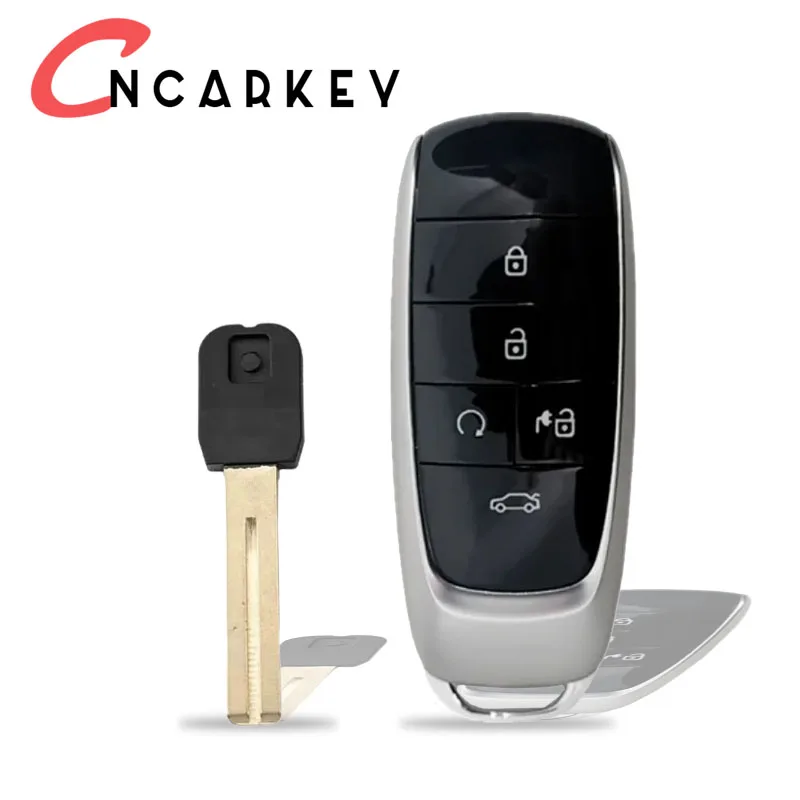 For GAC Motor Trumpchi Aion S Aion Y AION V iA5 Intelligent Remote Key 4 Buttons Car Keyless Go Smart Remote Key 433MHZ 4A Chip