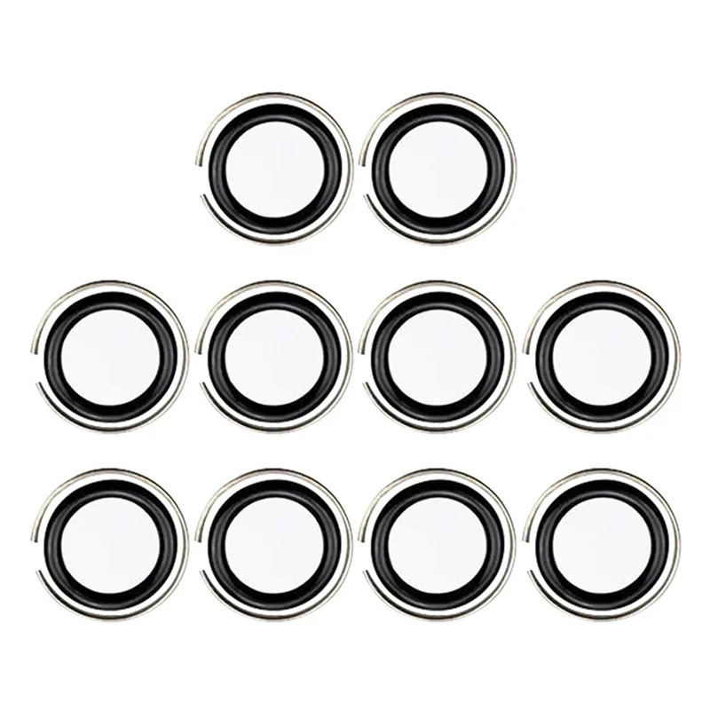 10Pcs Anti-Detachment Retaining Snap Clips with O-Rings Fit 1/2 Inch Drive Impact Wrench Driver Accessories