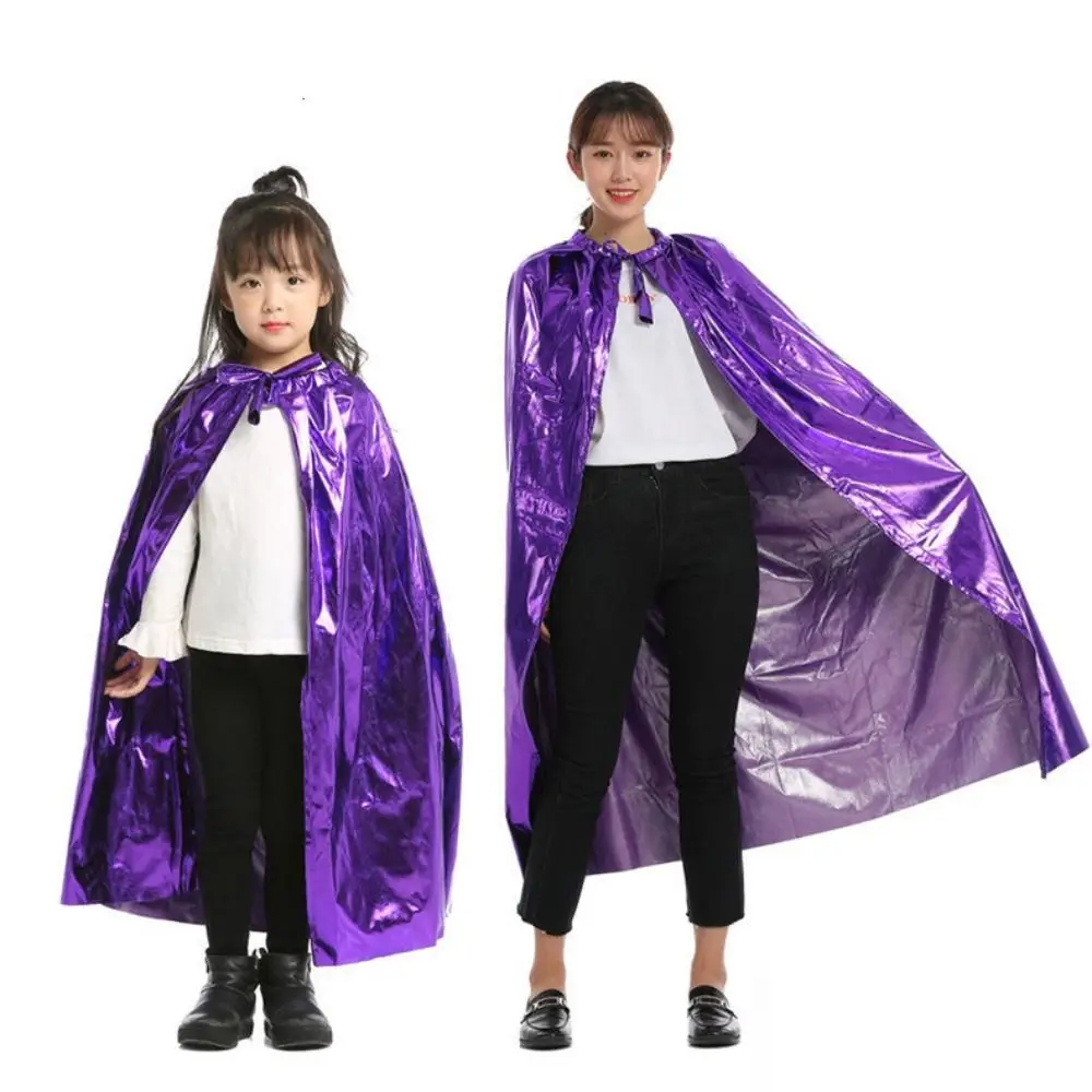 Multipurpose Grim Reaper Cloak Bright Color Coat Witches Robes Long Cape Cloak Costume Cosplay Props Halloween Cosplay Cape Kids