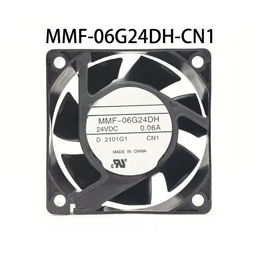 

Вентилятор охлаждения корпуса с высоким потоком воздуха MMF-06G24DH-CN1 24 В 0,06 А управление 60*60*25 мм 2-проводной инвертор