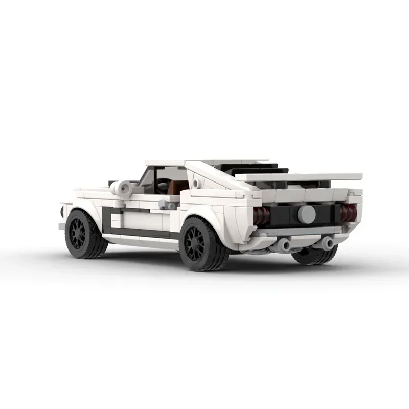 Moc Speed Boss302 – voitures de course, blocs de construction de véhicules de sport de ville, jouets de Garage créatifs pour garçons classiques