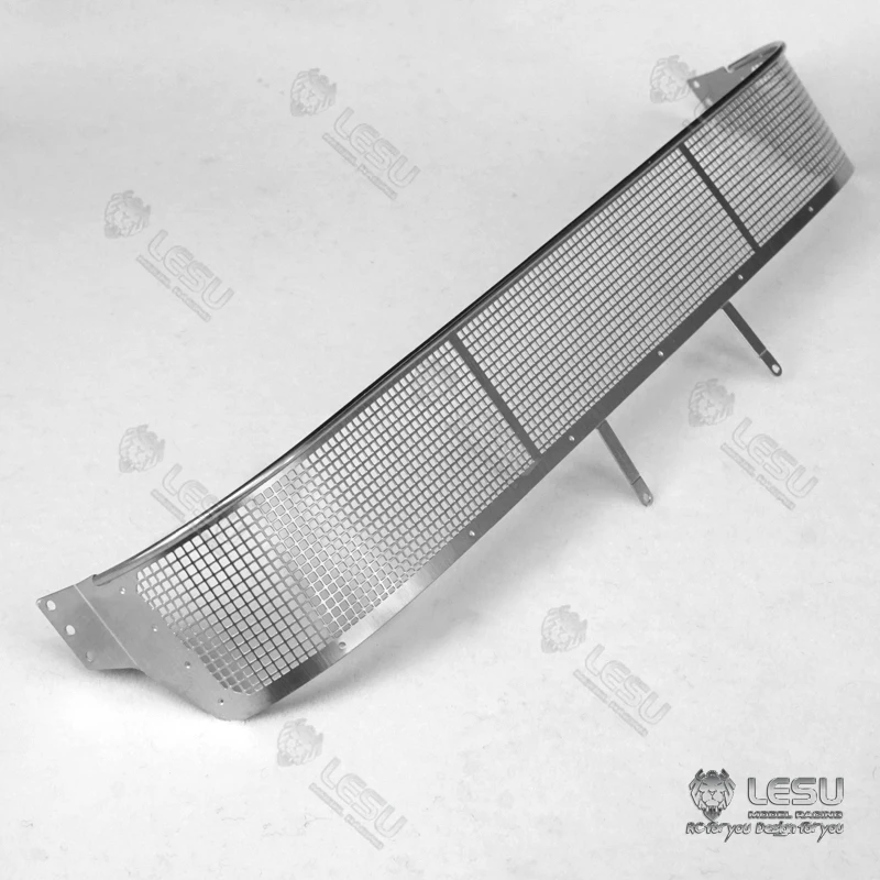 Lesu Part Metal Windshield Net For Fh16 Fh12 Tamiyaya 1/14 Rc Tractor Truck Remote Control Toucan Toy Model Car Th15882-Smt8