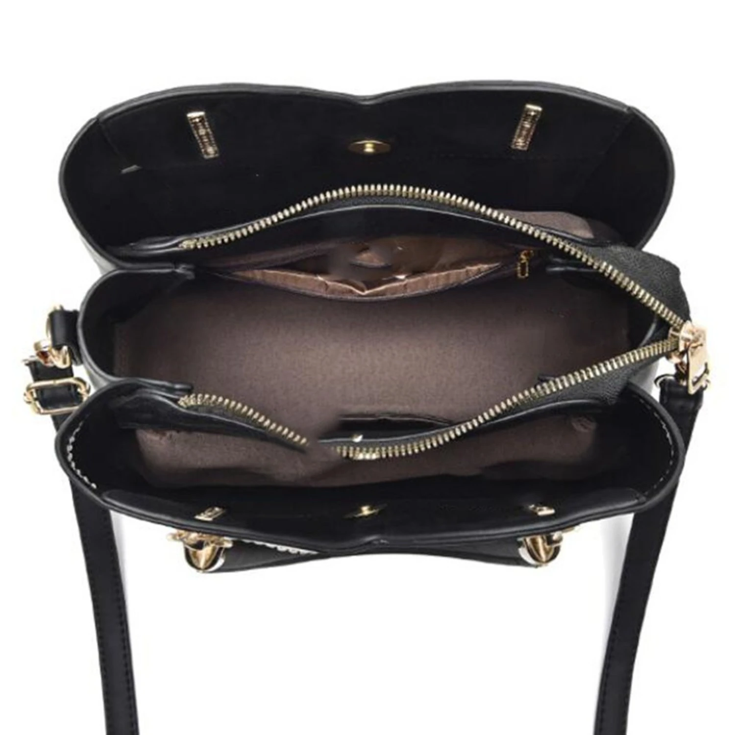 Mode dames lederen messenger schoudertas handtas met grote capaciteit