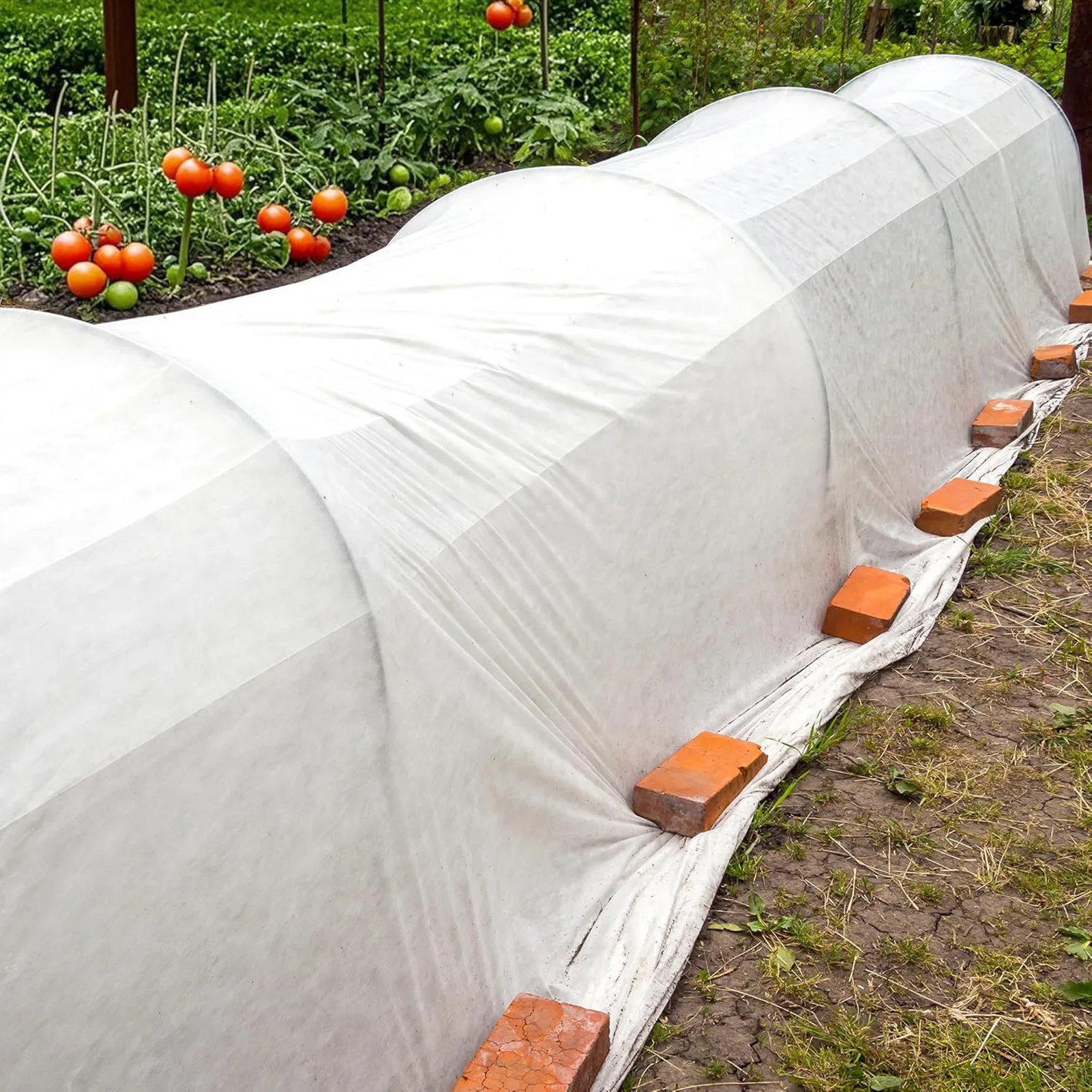 1/2pcs Plant Sun Shade Cloth UV-Protection Thermal Insulation for Garden Flower Vegetable Care Greenhouse Pest Control Cover