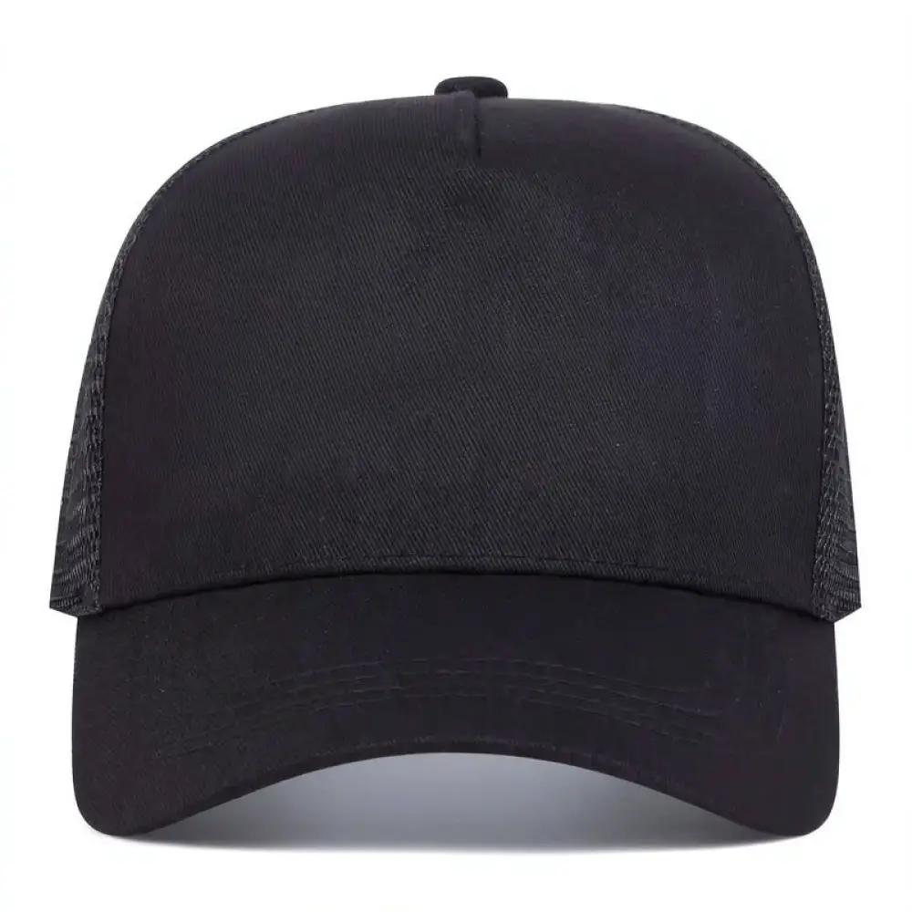 Flame Graphic Mesh Baseball Hat Adjustable Sun Protection Cap Unisex Summer Breathable Sport Hiking Casual Visor