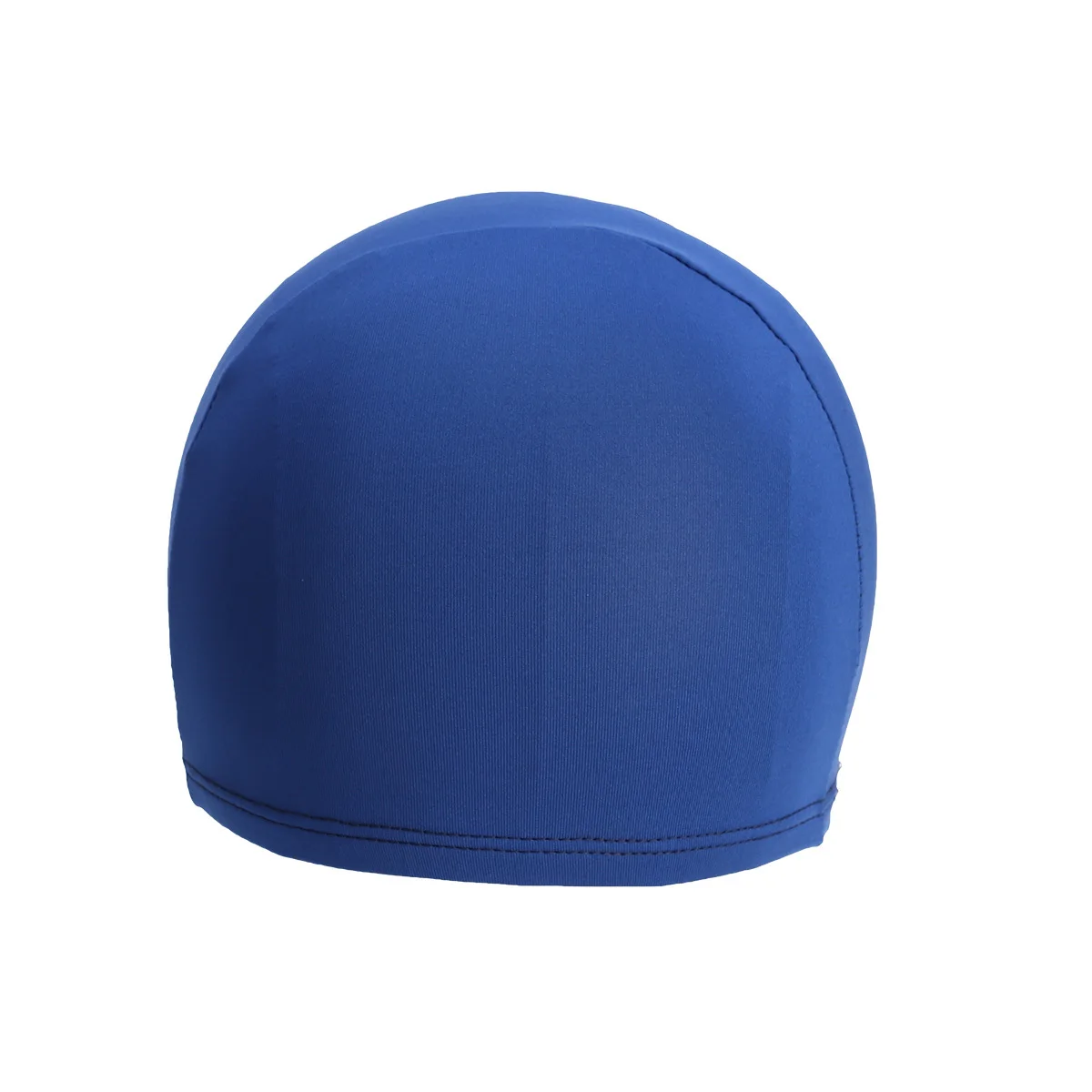 

Adult Swim Polyester Cloth Fabric Swimming Cap Dark Blue One Size Fits Most Men Women Sun Protection Flower Swim Cap