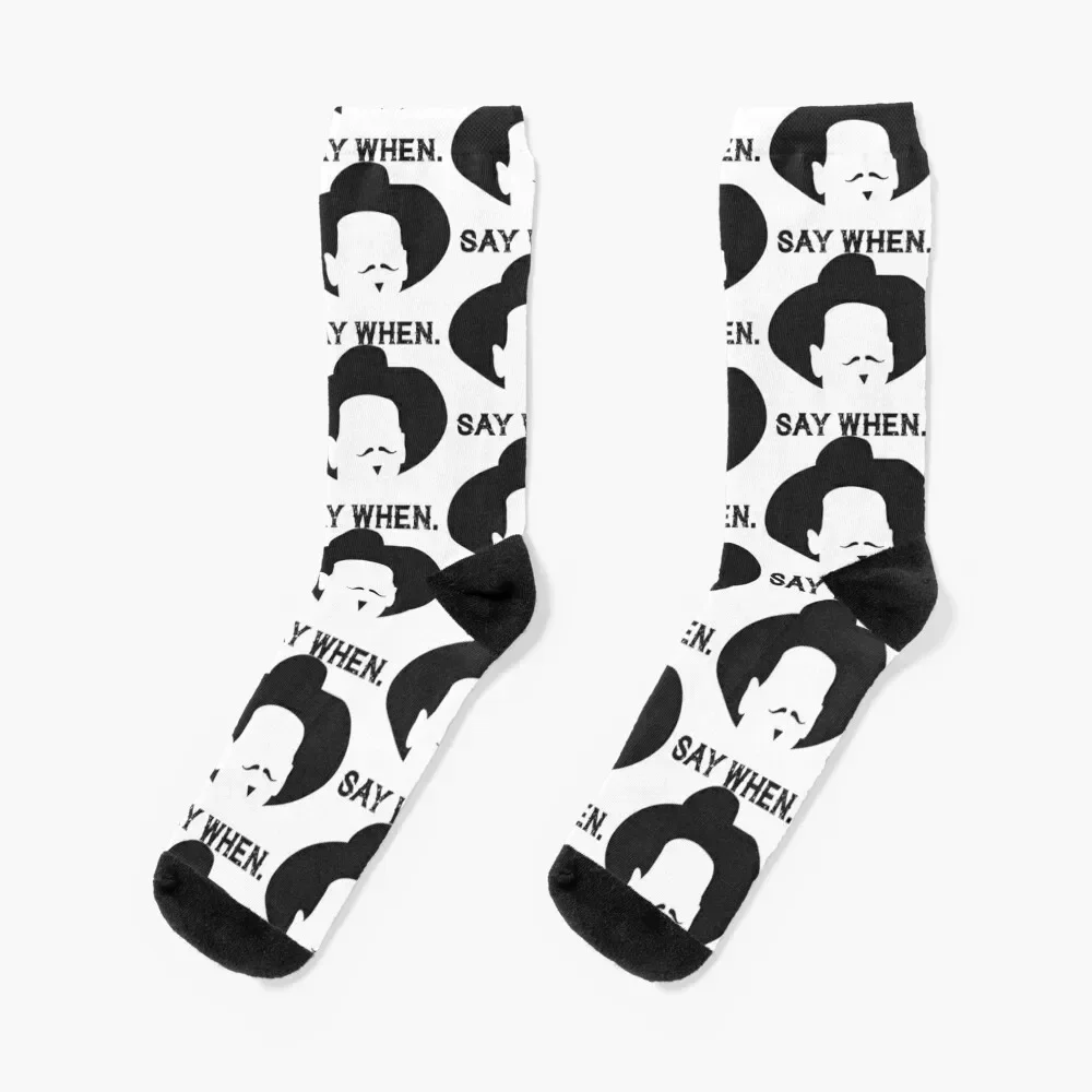 

Say When Socks Rugby christmas stocking valentine gift ideas Women Socks Men's