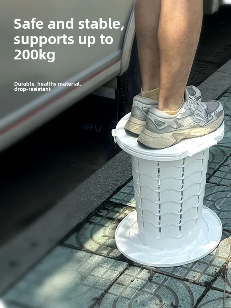 

Portable Outdoor Cam Toilet Buet Emergency Stretchable Tra Can Lightweight Foldable Chair for Cam And Hiking