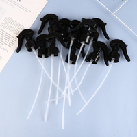 10PCS Practical Plastic 28-410 Mini Trigger Sprayer Head With Dip Tube For Bottle Plant Watering Flowers Home Garden Supplies