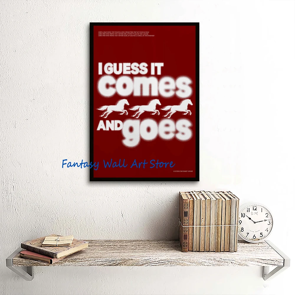 Comes and Goes Kettama Inspired Music Pop Rap Trendy Wall Art Poster Canvas Printing Home Bar Music Wall Decor Kettama Fans Art