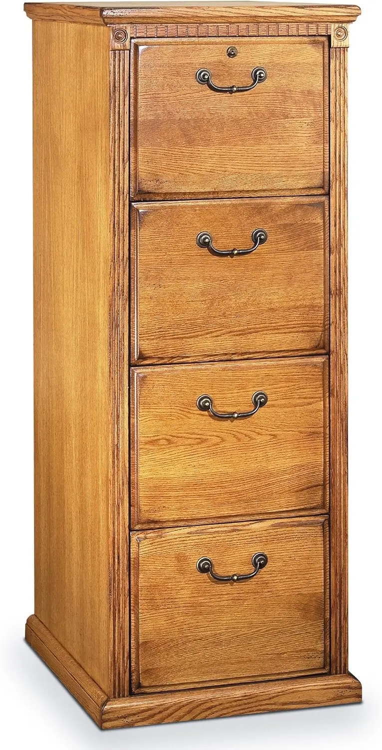 

4-Drawer File Cabinet Burnish Finish Fully Assembled Product Product Dimensions 20.75"D x 24.5"W x 55"H